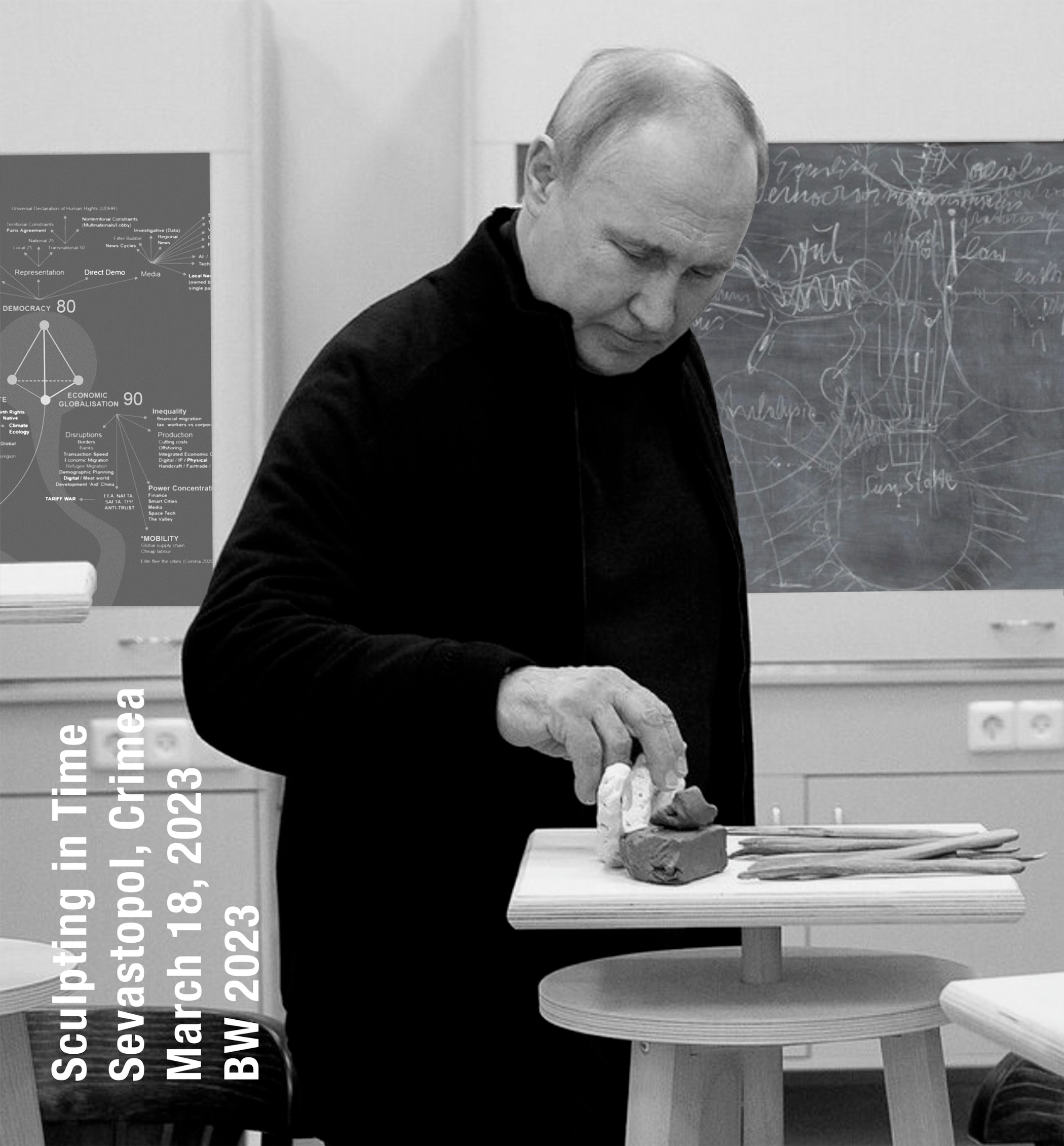 Sculpting in time (Putin)